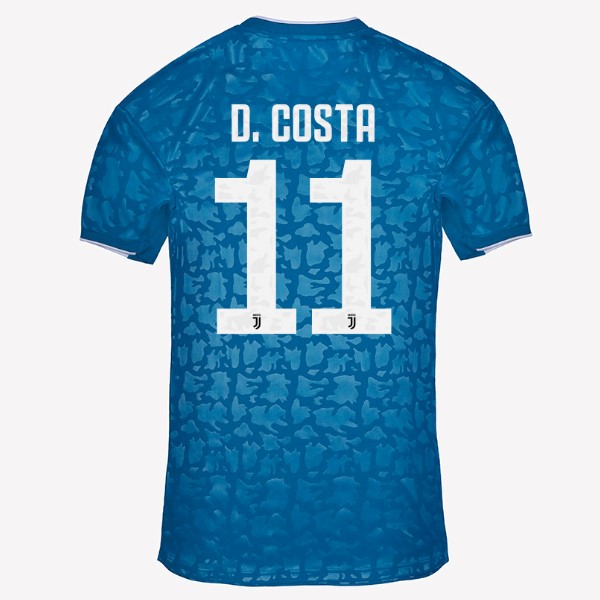 Trikot Juventus NO.11 D.Costa Ausweich 2019-20 Blau Fussballtrikots Günstig